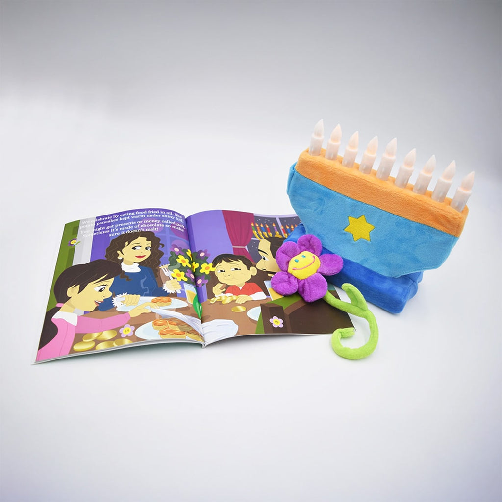 Flora on the Menorah