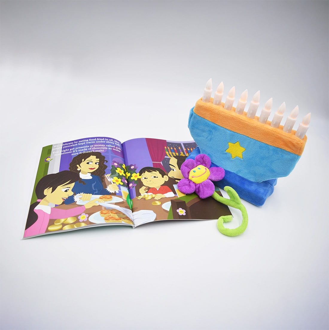 Flora on the Menorah