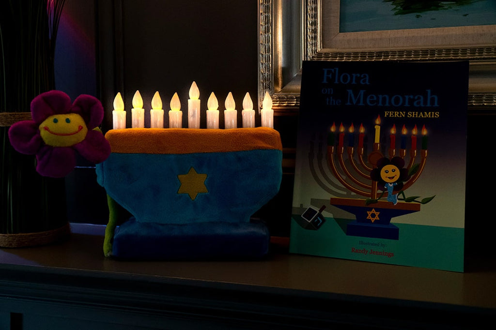 Flora on the Menorah