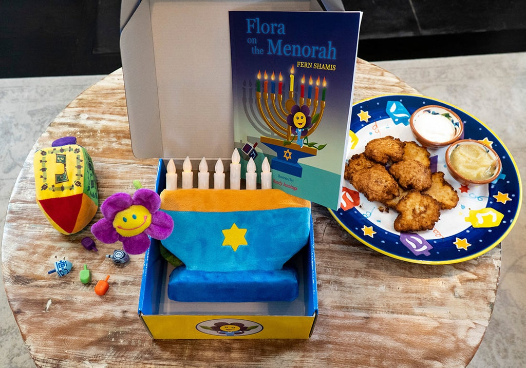 Flora on the Menorah